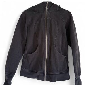 Lululemon Athletica Charcoal Zip-Up Hoodie